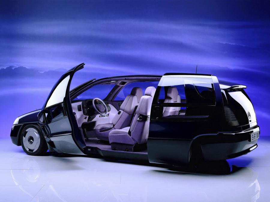 Mercedes-Benz F100 Concept 1991 года выпуска. Фото 10. VERcity
