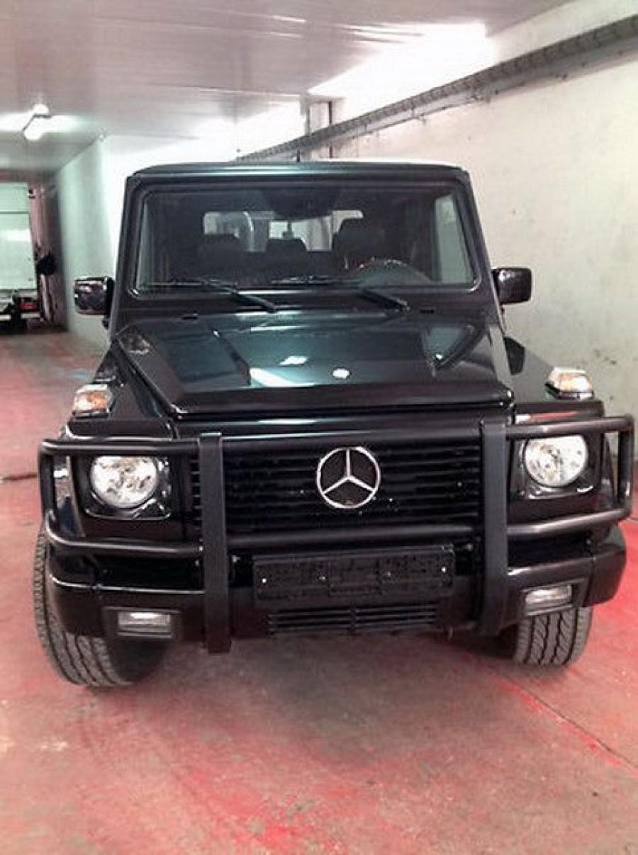 Mercedes Gelandewagen с кенгурятником