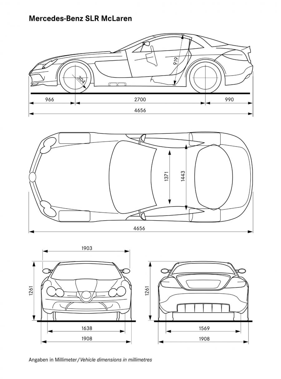 Чертежи mclaren p1