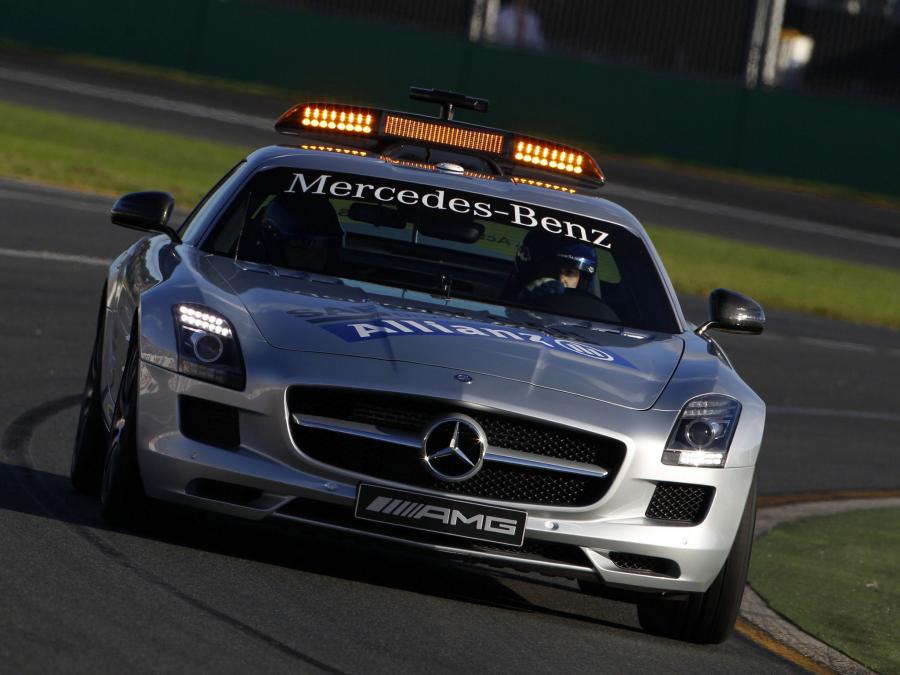 Mercedes SLS AMG Михаэль Шумахер