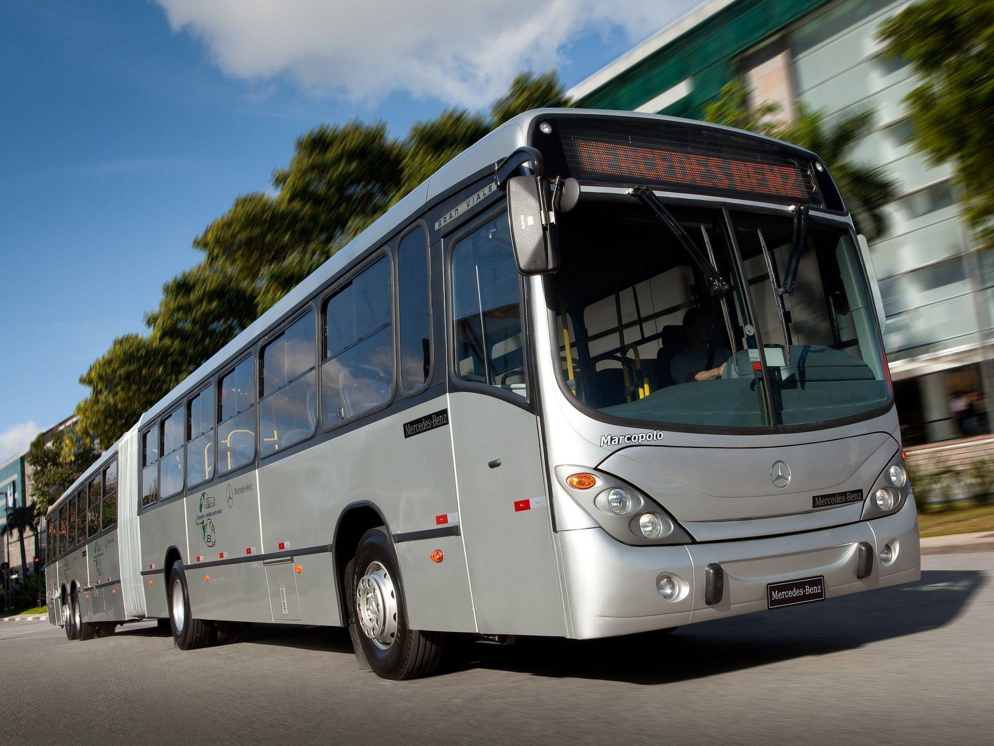 O500 Mercedes-Benz O500 MDA Gran Viale Articulated by Marcopolo 2011 года ...