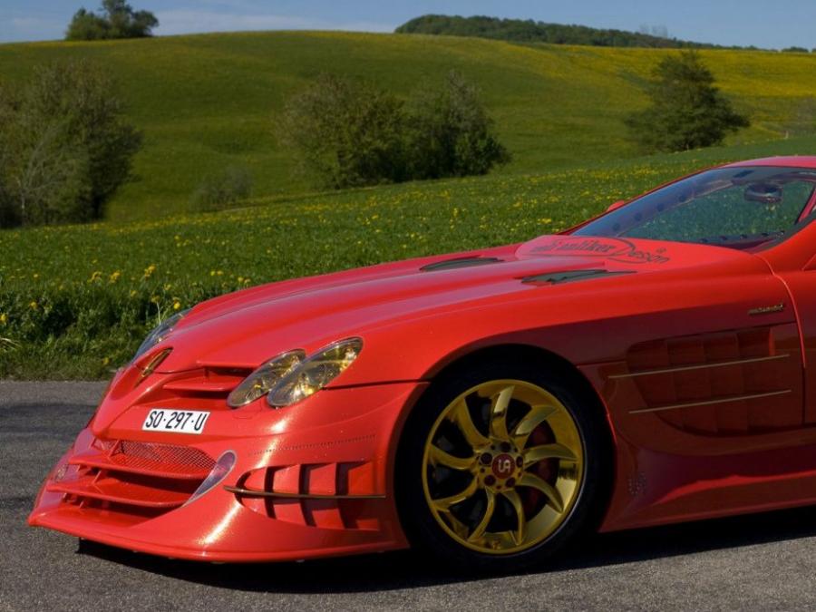 Mercedes Benz SLR MCLAREN 999 Red