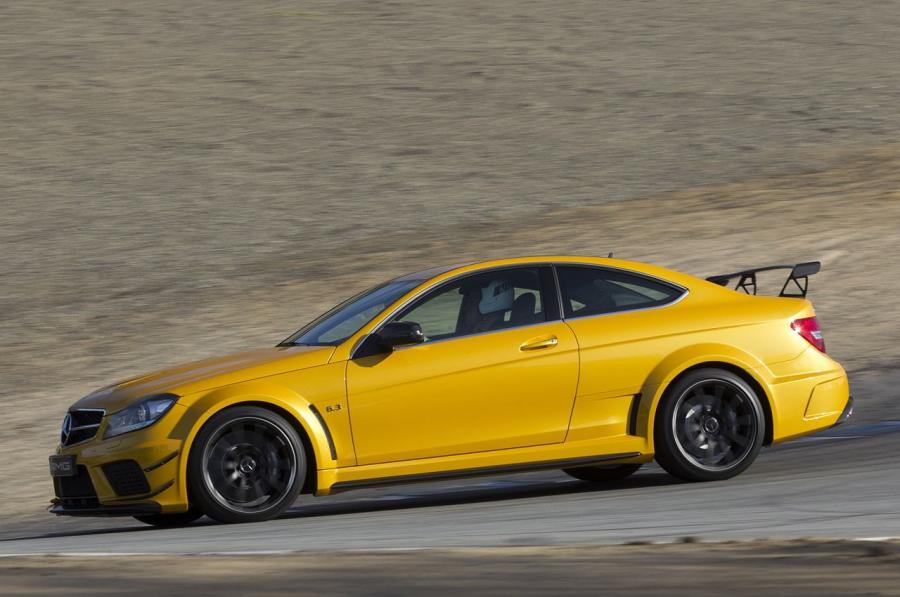 Mercedes c63s AMG Coupe Black