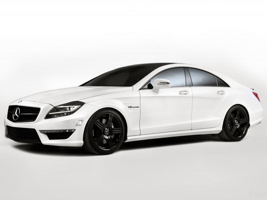 Cls 63 amg фото белый