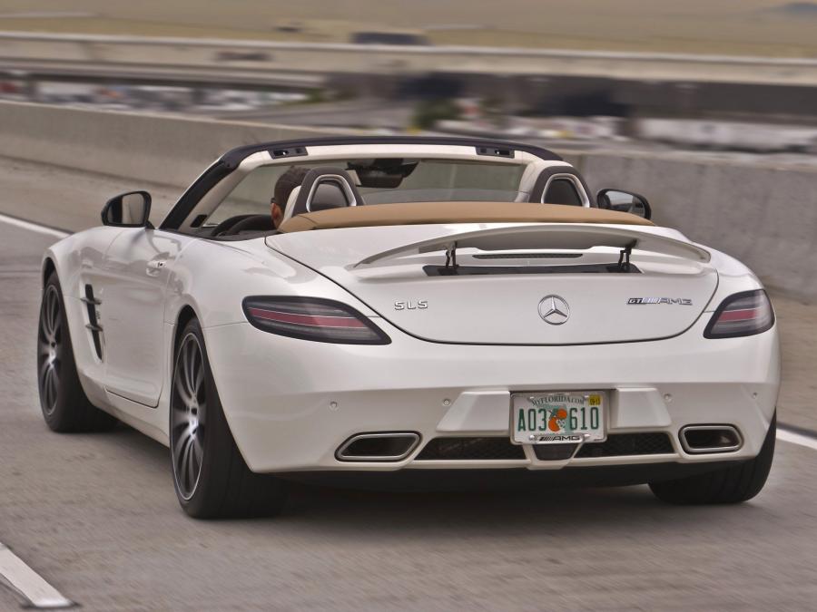 Mercedes SLS AMG Roadster 2012