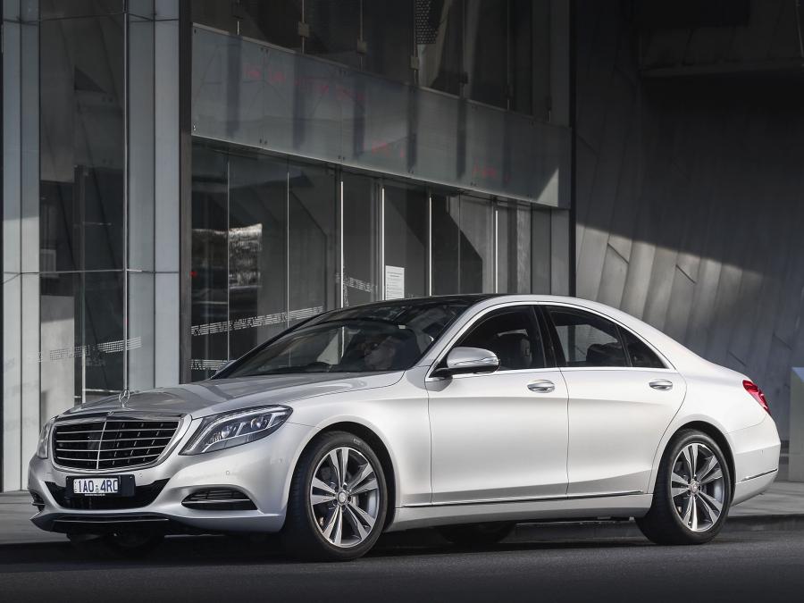 S класс 222 фото Mercedes-Benz S300 BlueTec 2014 года выпуска для рынка Австралии и Океании. Фото