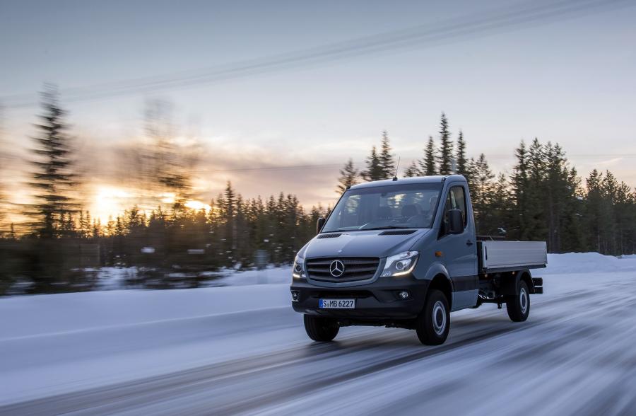 Mercedes Sprinter 4x4 короткая база