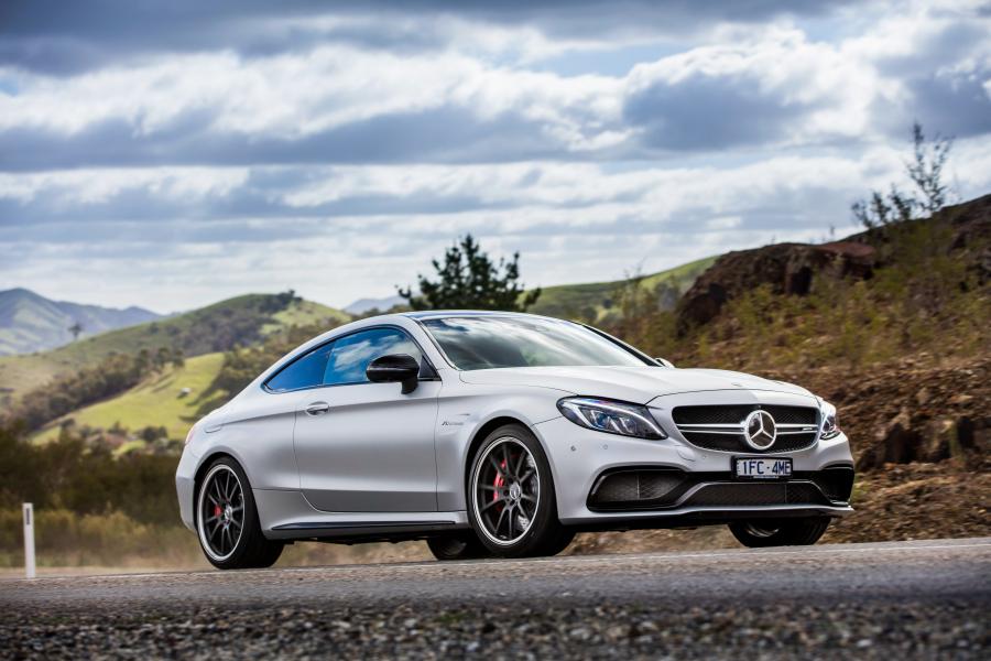 Mercedes c63s AMG Coupe Black