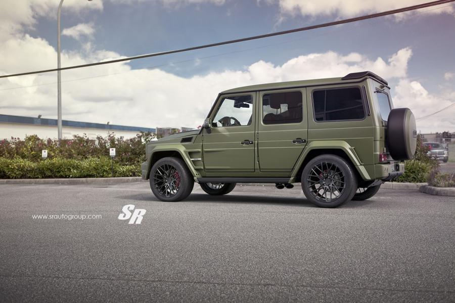 Mercedes Matte Army Green