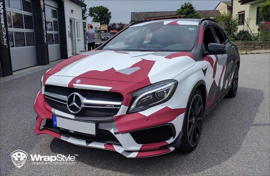 Mercedes AMG камуфляж