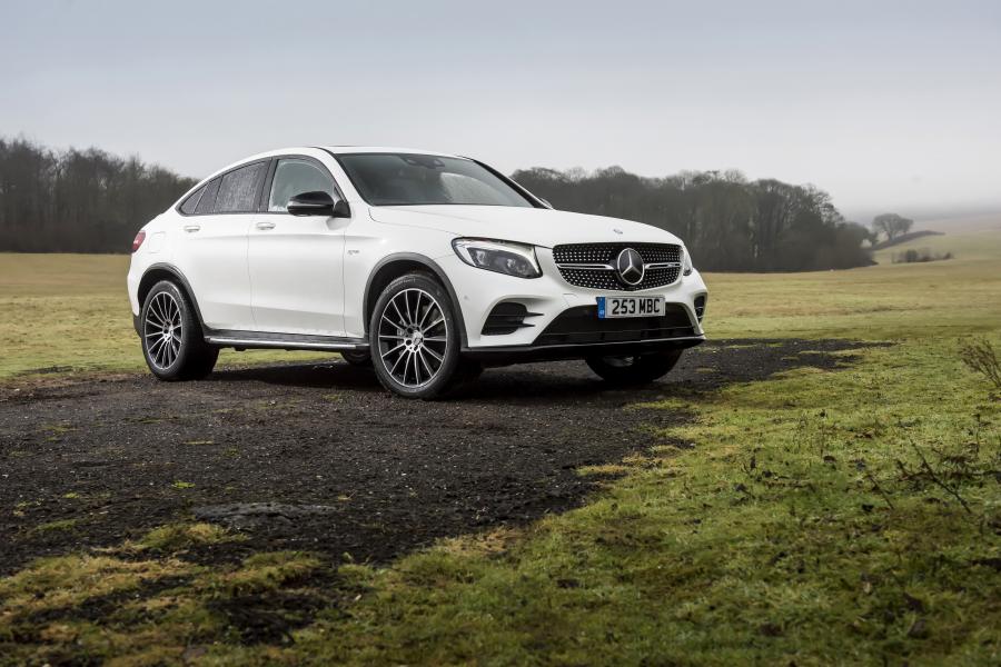 Mercedes GLK Coupe 2020 Р±РµР»С‹Р№