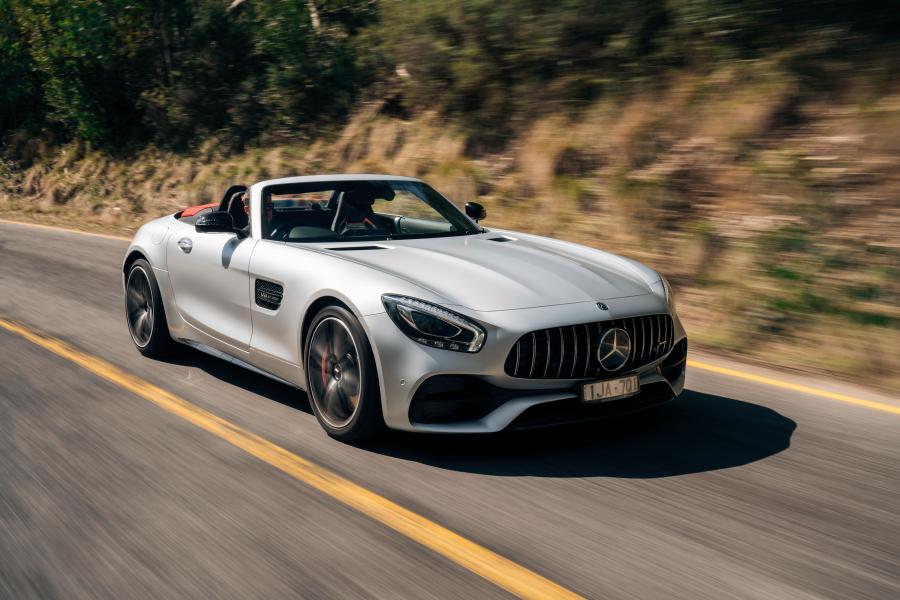 Мерседес AMG gt Roadster 2017