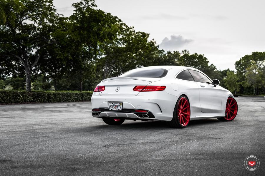 Mercedes-Benz S550 Coupe 4Matic on Vossen Wheels (M-X2) 2019 года (фото 4 и...