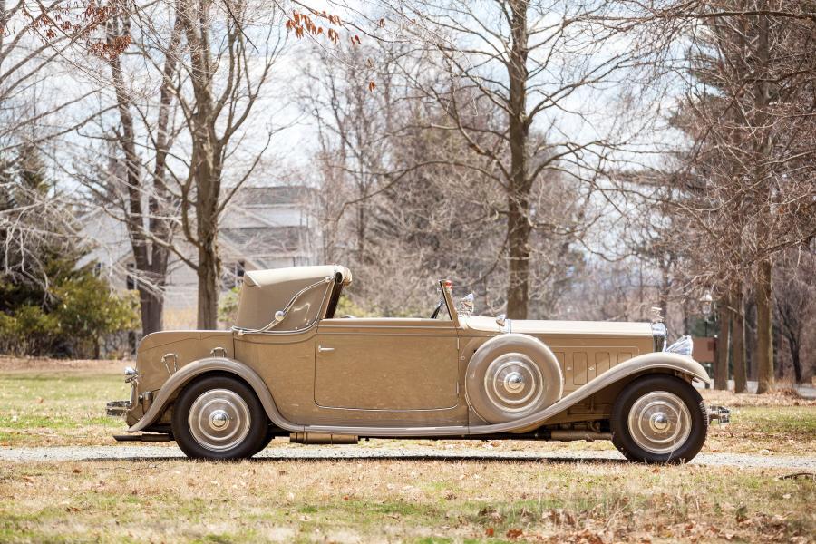 1931 Minerva 8 al Rollston Convertible sedan