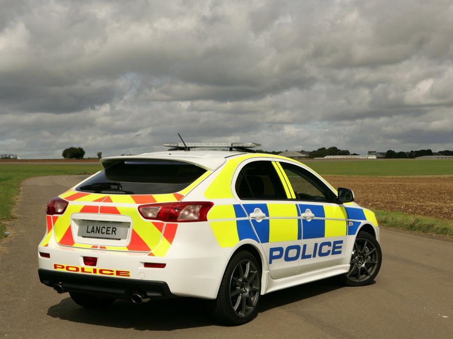 Mitsubishi Lancer Evolution x Police