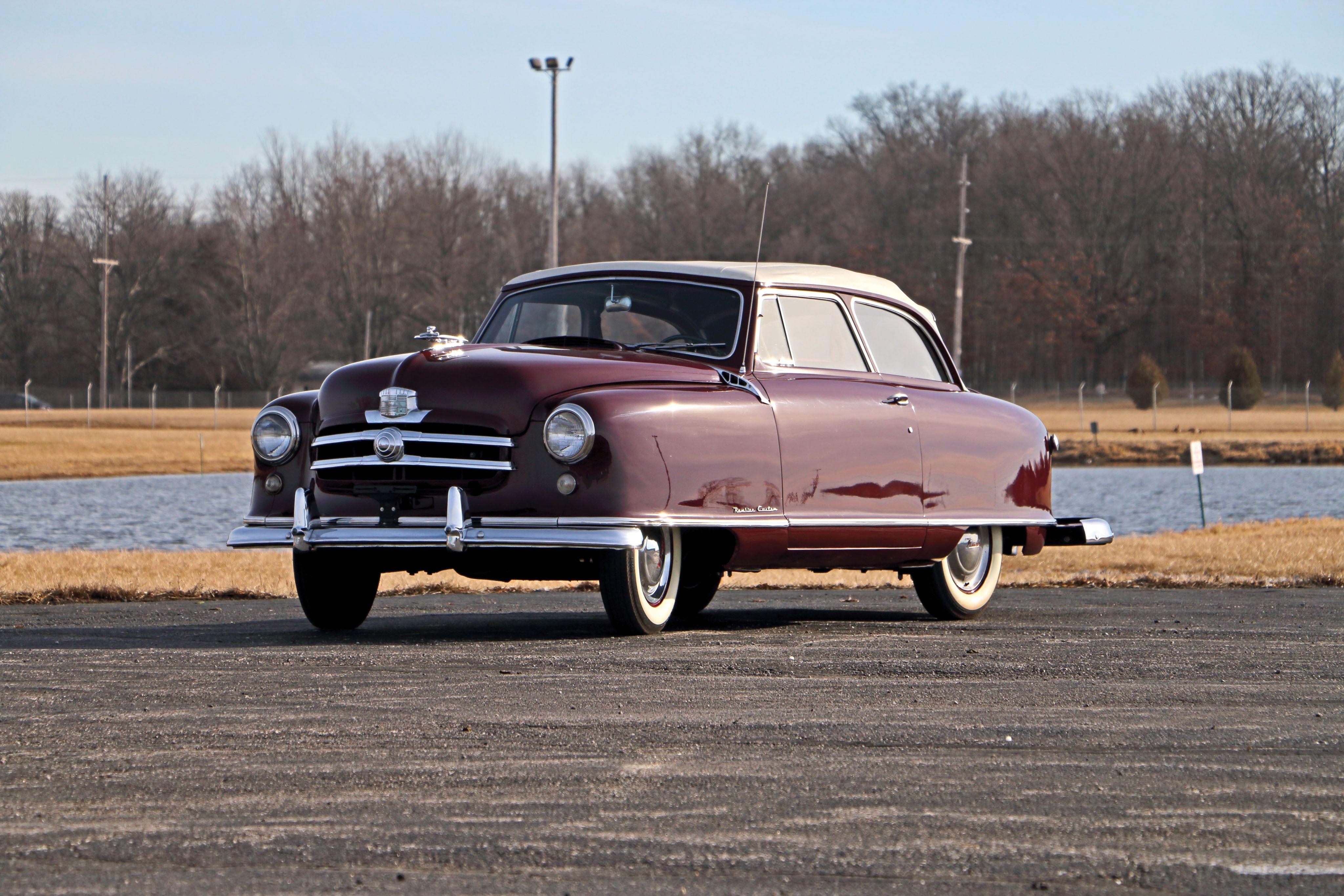 Nash Rambler Custom Airflyte Convertible Landau в кузове 5121 1951 года ...
