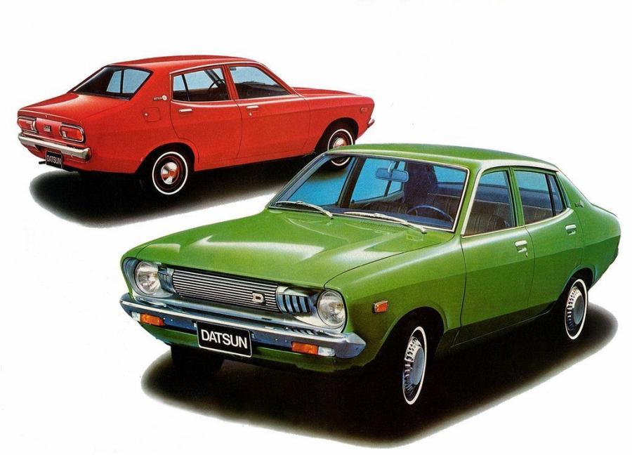 Nissan Sunny Datsun Sedan 1973 года (фото 1 из 1) .