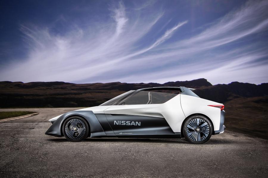 Nissan e-bio fuel cell. Nissan bladeglider. Nissan bladeglider. Nissan bladeglider. Прототип 2016.