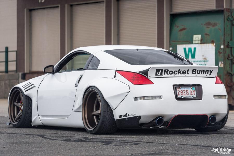 Nissan 350Z Rocket Bunny by Liberty Work on Vossen Wheels (VWS-3) 2017 года...