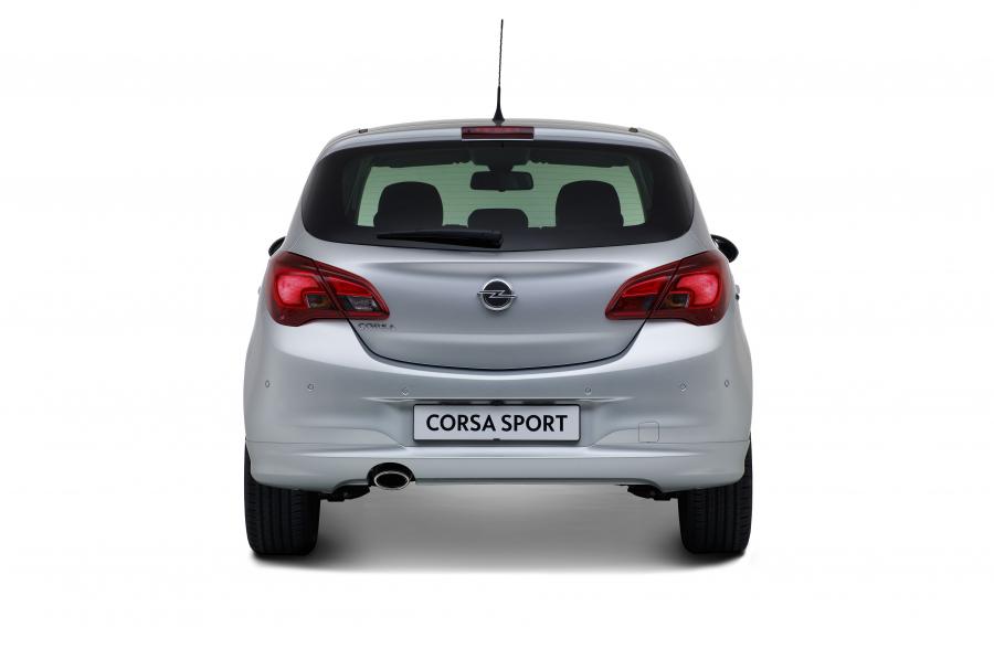 opel corsa зад