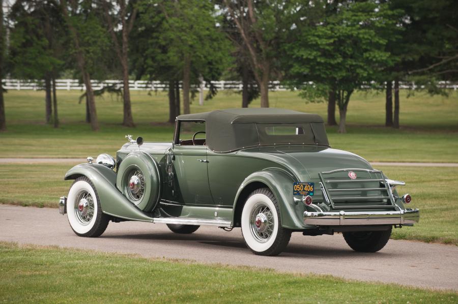 1933 Packard Twelve Convertible Victoria