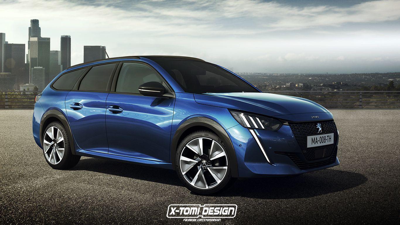 Peugeot 208 SW by X-Tomi Design 2019 года выпуска. Фото 1. VERcity