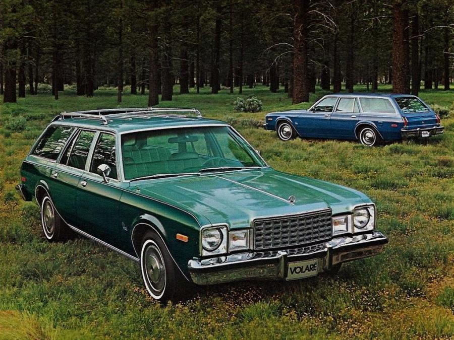 Plymouth Volare Station Wagon 1977 года (фото 2 из 5). Назад. 