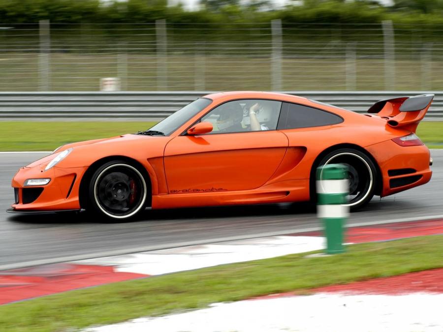 Gemballa Avalanche 911. Оранжевый, автомобиль, Porsche, Orange, car. Gemballa. Gtr 650