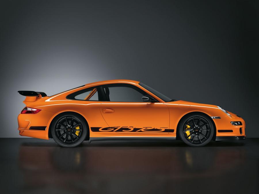 Porsche 911 gt3 RS оранжевый