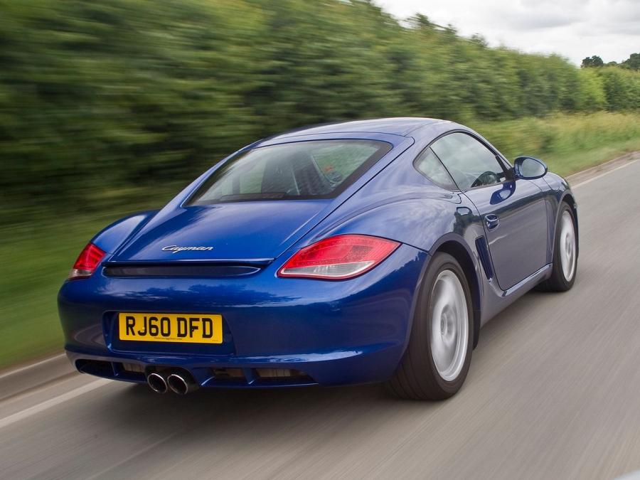 Porsche Cayman Polizei