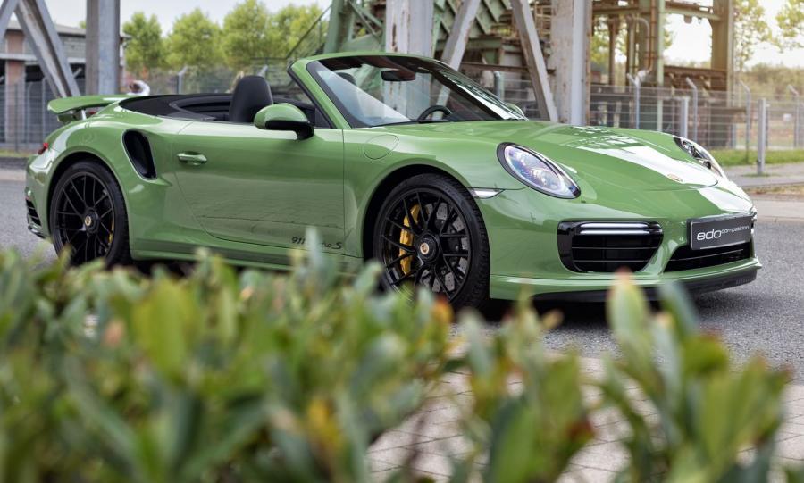 Porsche 911 Turbo s Р·РµР»РµРЅС‹Р№