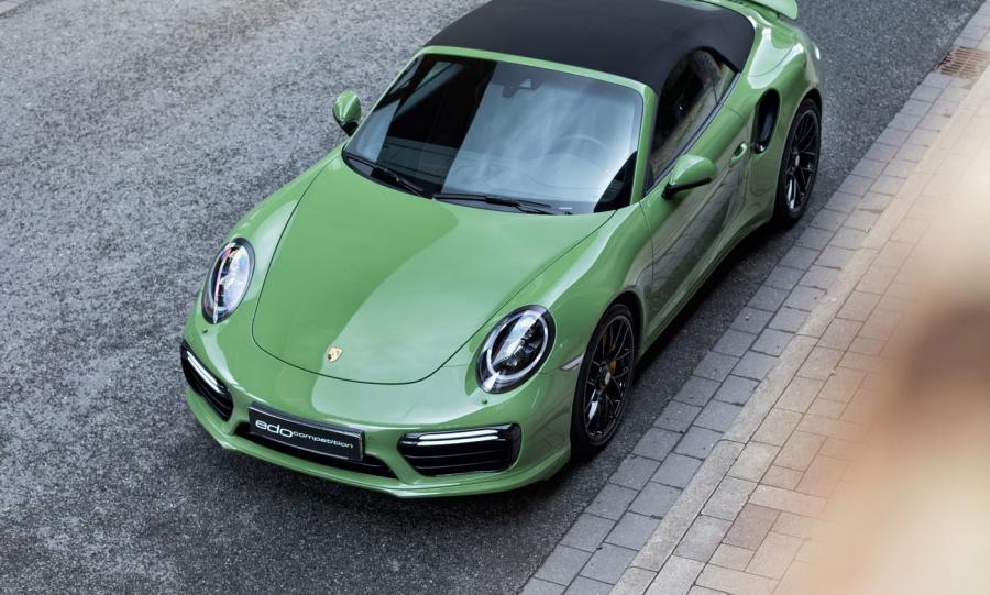 Porsche 911 Turbo s Р·РµР»РµРЅС‹Р№