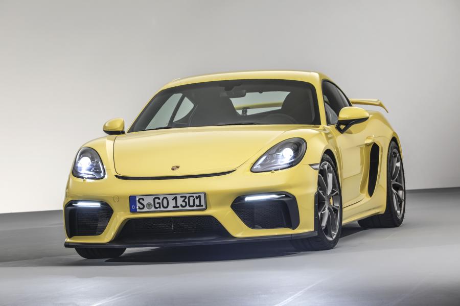 Porsche Cayman gt4 Р¶С‘Р»С‚С‹Р№