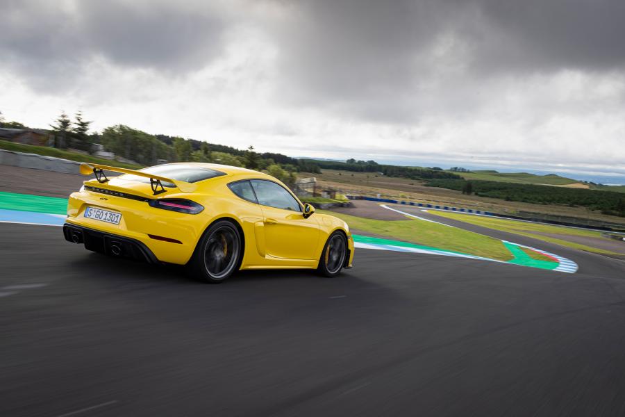 Porsche Cayman gt4 Р¶С‘Р»С‚С‹Р№