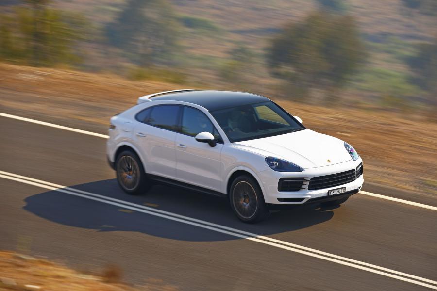 Porsche Cayenne Coupe 2021 Р±РµР»С‹Р№