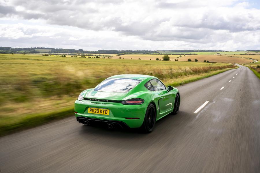 Porsche Cayman Polizei