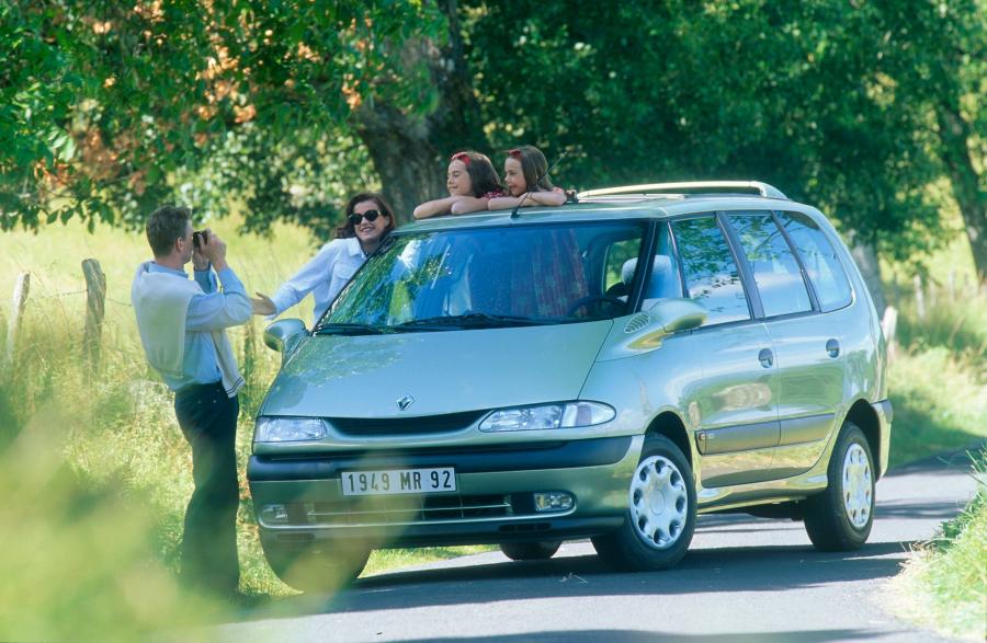 Рено эспейс 3 фото Renault Espace в кузове JE0 1996 года выпуска для рынка Всего мира и стран с пра