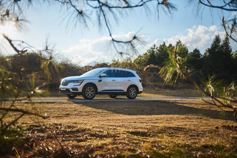 Едем рено. Рено Колеос в лесу. Рено Колеос реклама 2017. Renault KOLEOS 2011 на фоне леса. Renault KOLEOS 2019 размер.