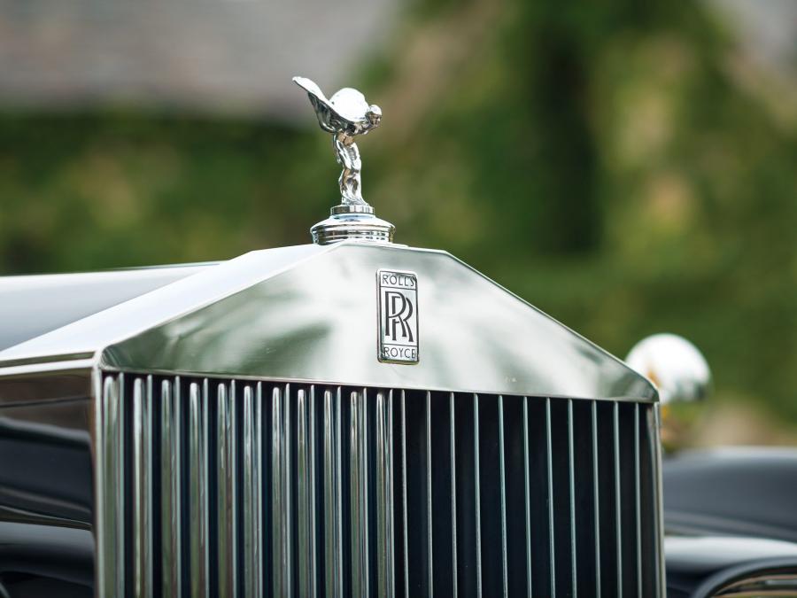 Дух экстаза на Rolls Royce Phantom