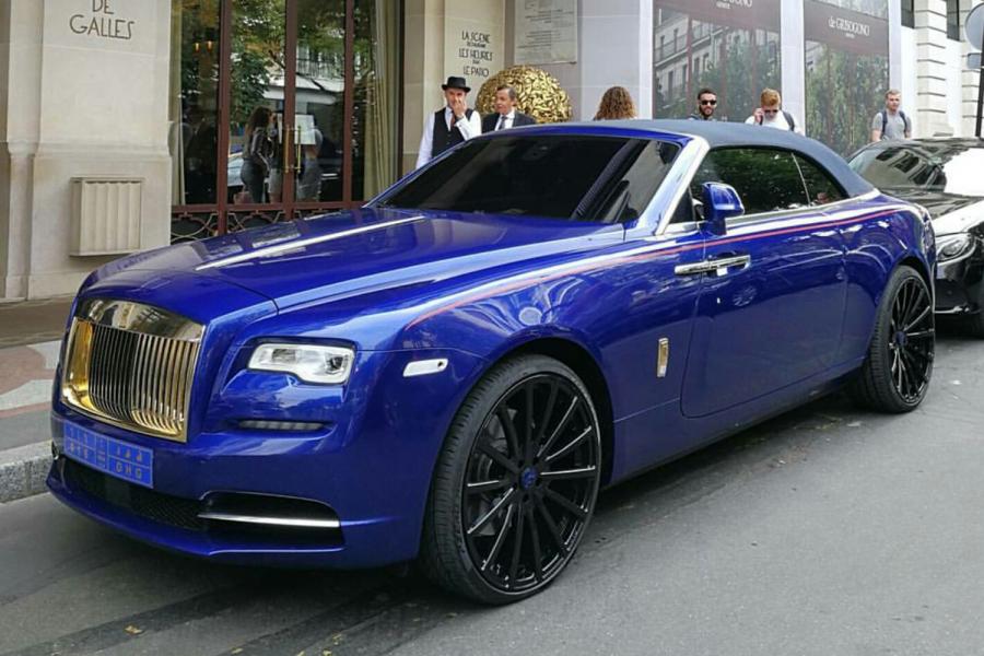 Rolls Royce Wraith РіРѕР»СѓР±РѕР№