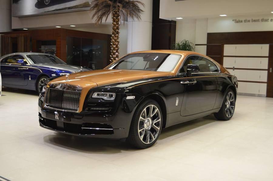 Rolls Royce Wraith Р·РѕР»РѕС‚Рѕ