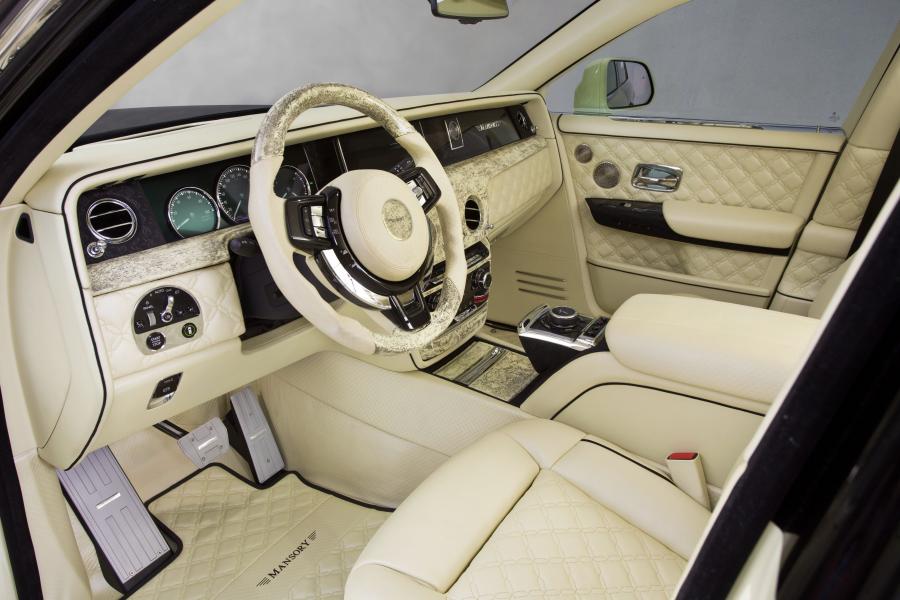 Rolls royce ghost интерьер