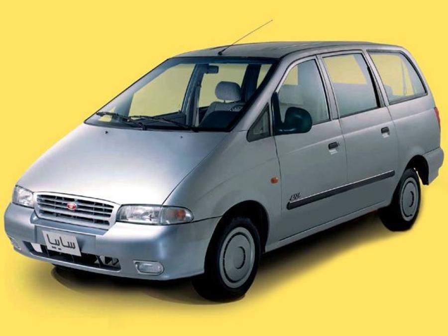 2000 н. Saipa Caravan (701). Saipa van Caravan. Иранские машины. Автомобил Сиад Караван 2000 год.