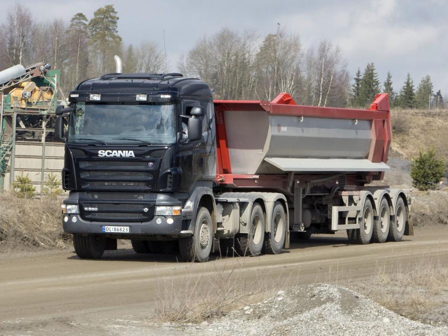 Самосвал Scania r620