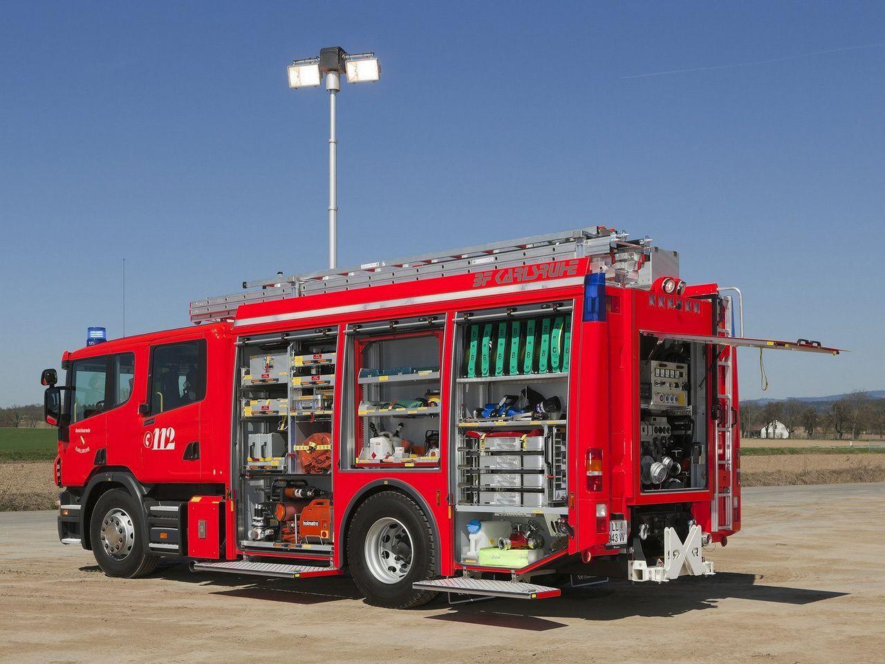 Scania P360 LB 4x2 Crew Cab MNB HLF 2000 by Rosenbauer 2008 года ...