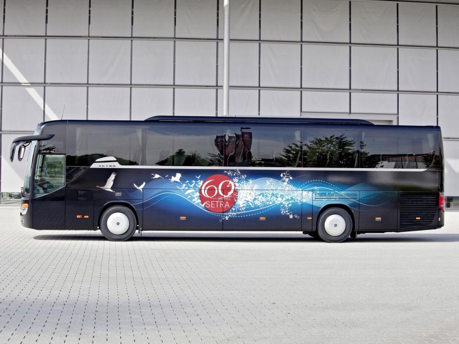 Setra s415 салон