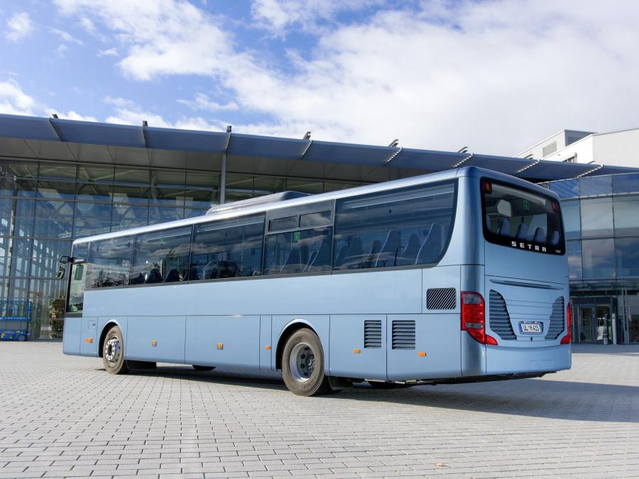 Setra s415 салон