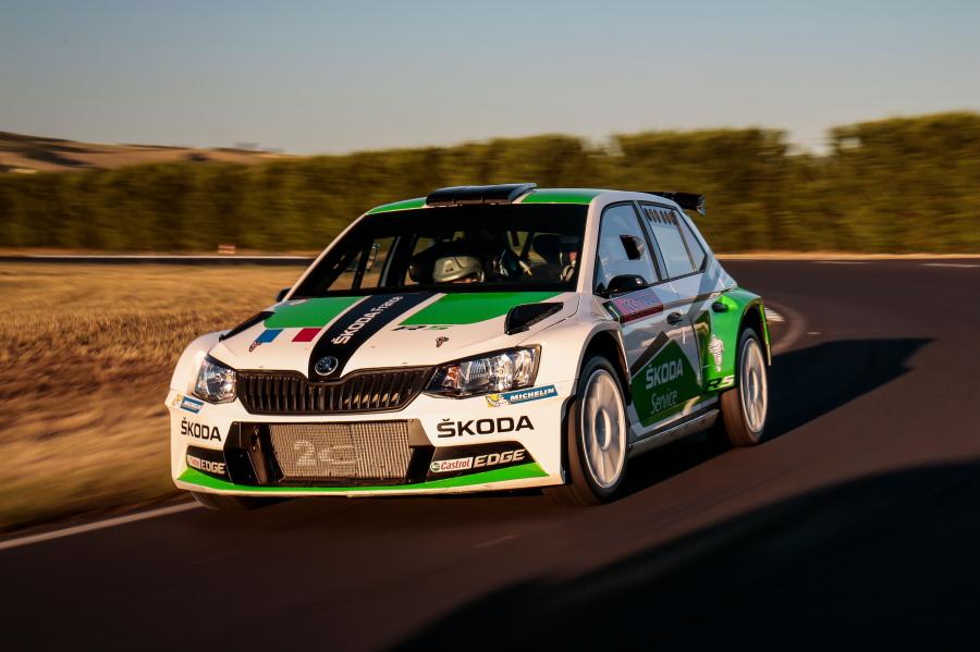 Skoda r5 Rally Team disaygn