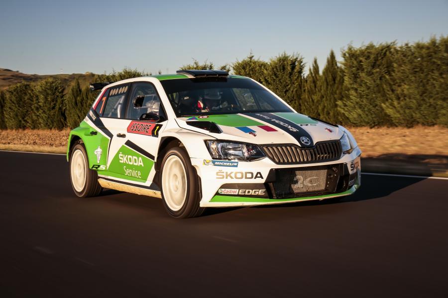 Skoda r5 Rally Team disaygn