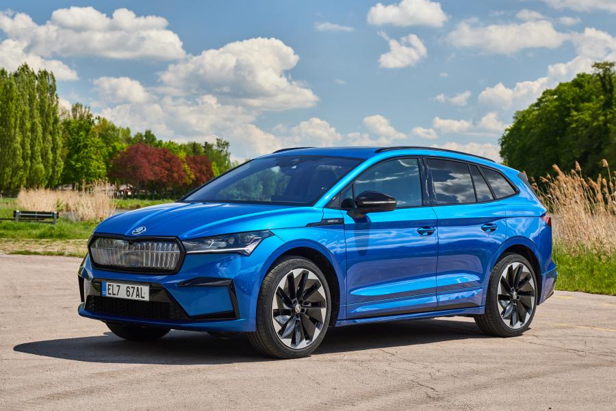  Skoda Enyaq Sportline iV 80 2021 года  (WW) (фото 9 из 22)